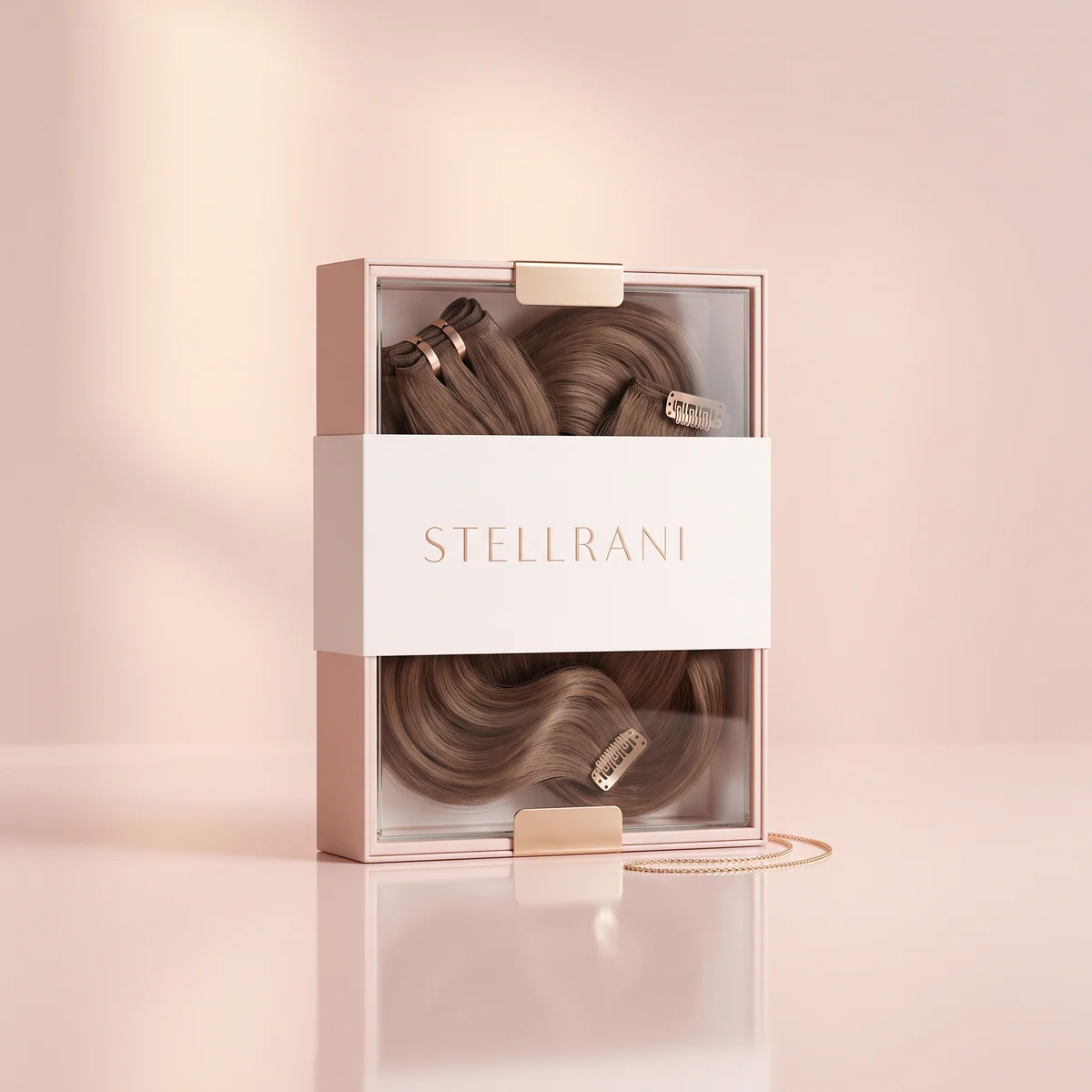 Extensii Păr Stellrani Velvet Castaniu Mocha