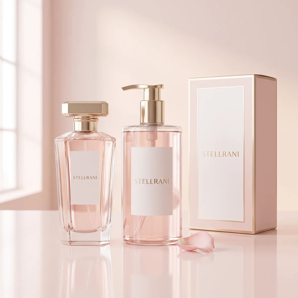 Set Cadou Parfum și Gel de Duș Luxe Aura