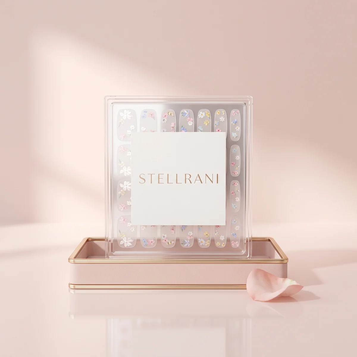 Stickere Unghii Flori Delicate